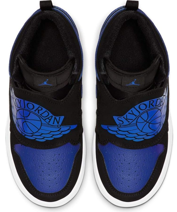 スカイジョーダン　1PS US13C（19cm） Amazon.com | Nike Sky Jordan 1 PS Kids Black/Blue Royal